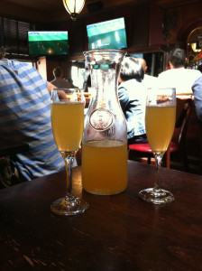 Mimosas at Harry's